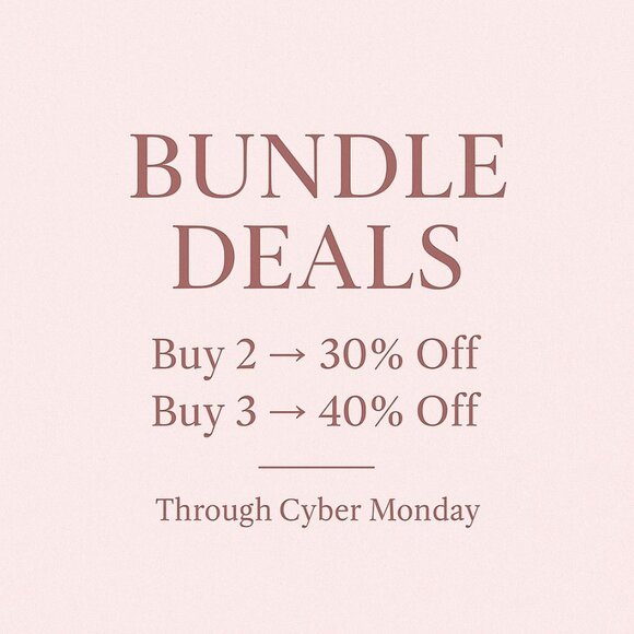 🎀 BLACK FRIDAY SALE • Buy 2 = 30% Off • Buy 3 = 40% Off 🎀 - Picture 2 of 2